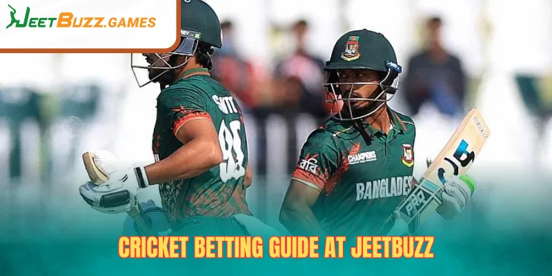 Cricket Betting Guide at JeetBuzz